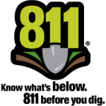 Know what's below. 811 before you dig.